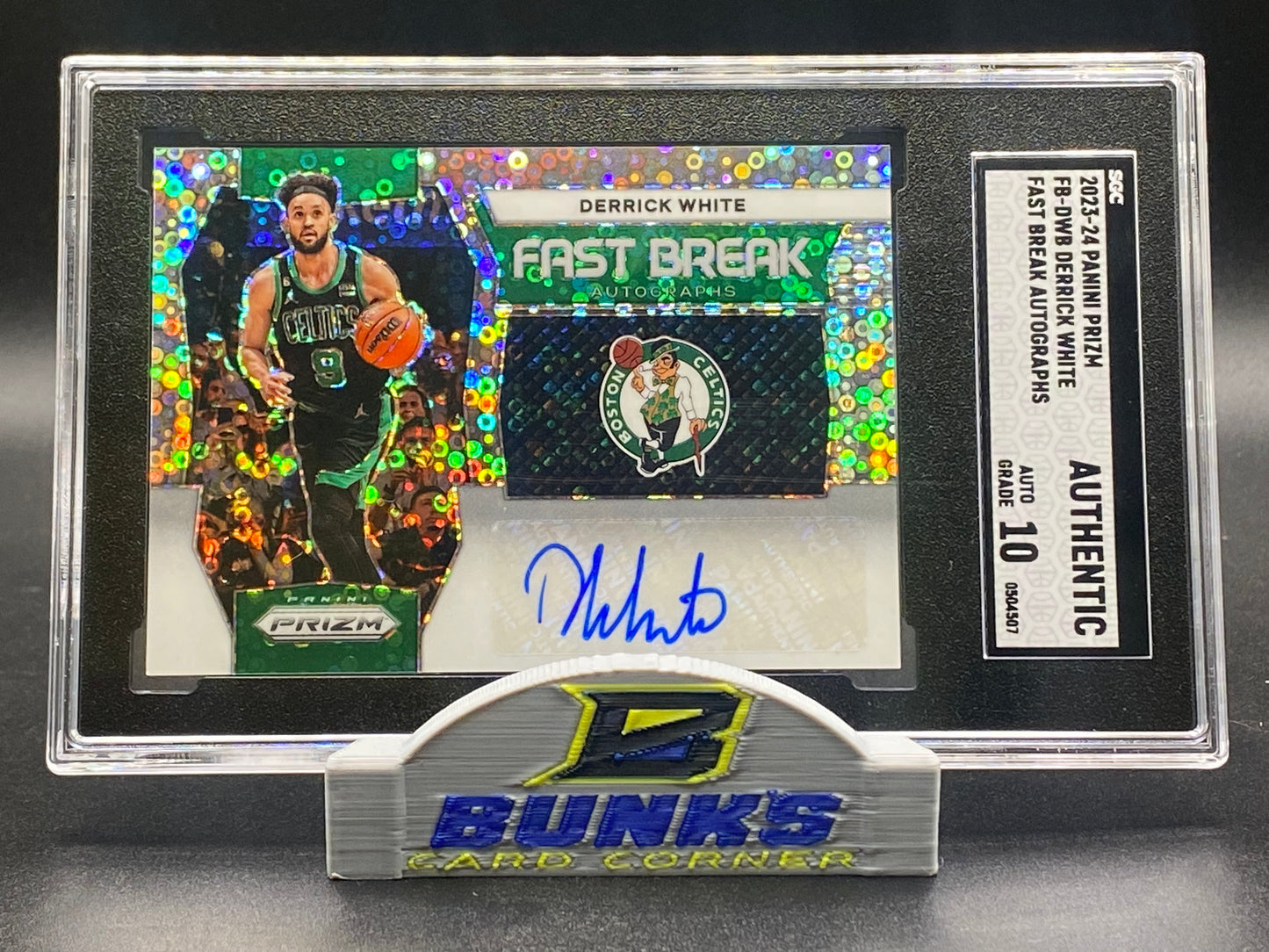 2023-24 Derrick White Fast Break Autographs (Box 21)