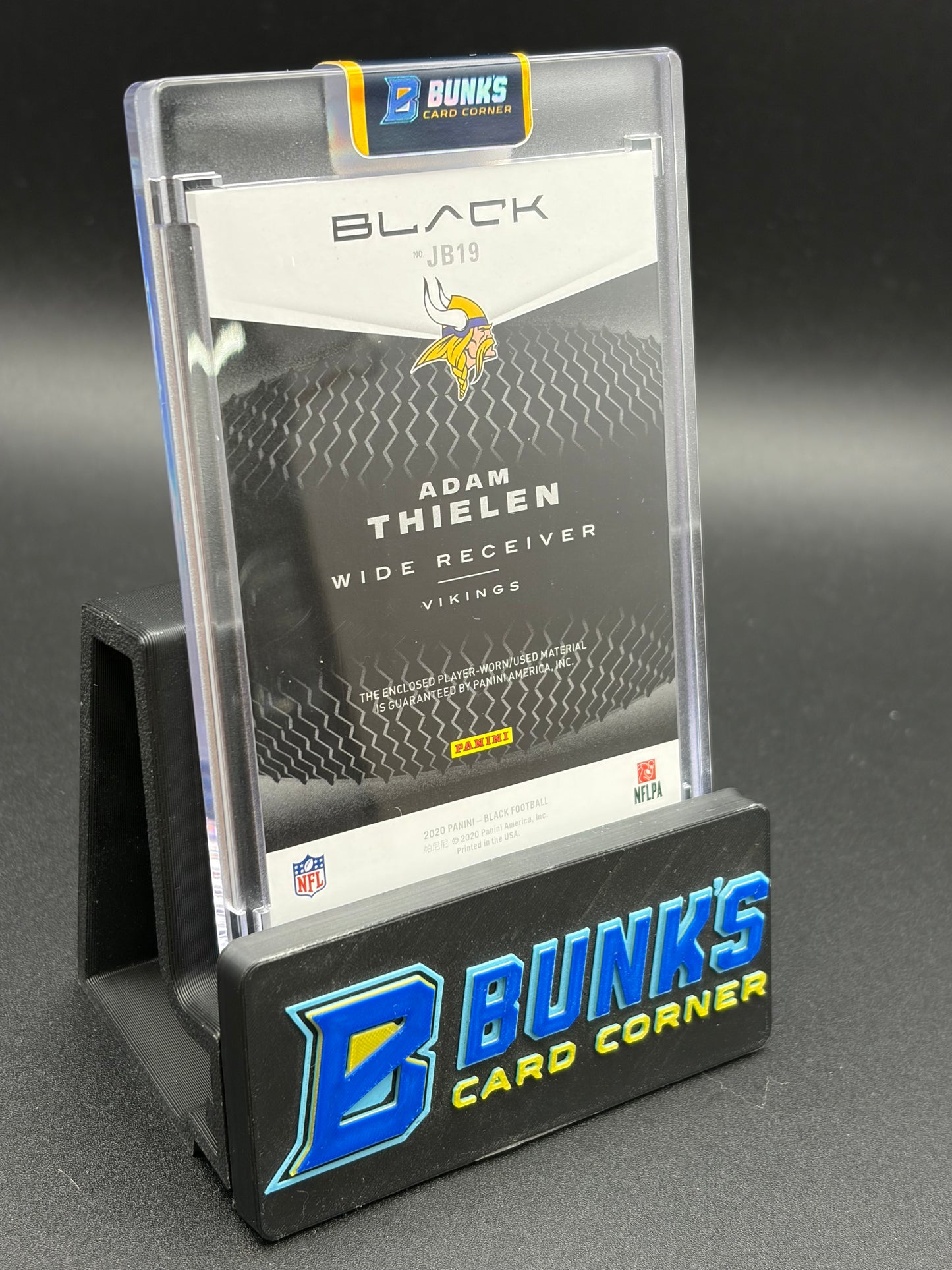 2020 Adam Thielen Black Materials 7/10
