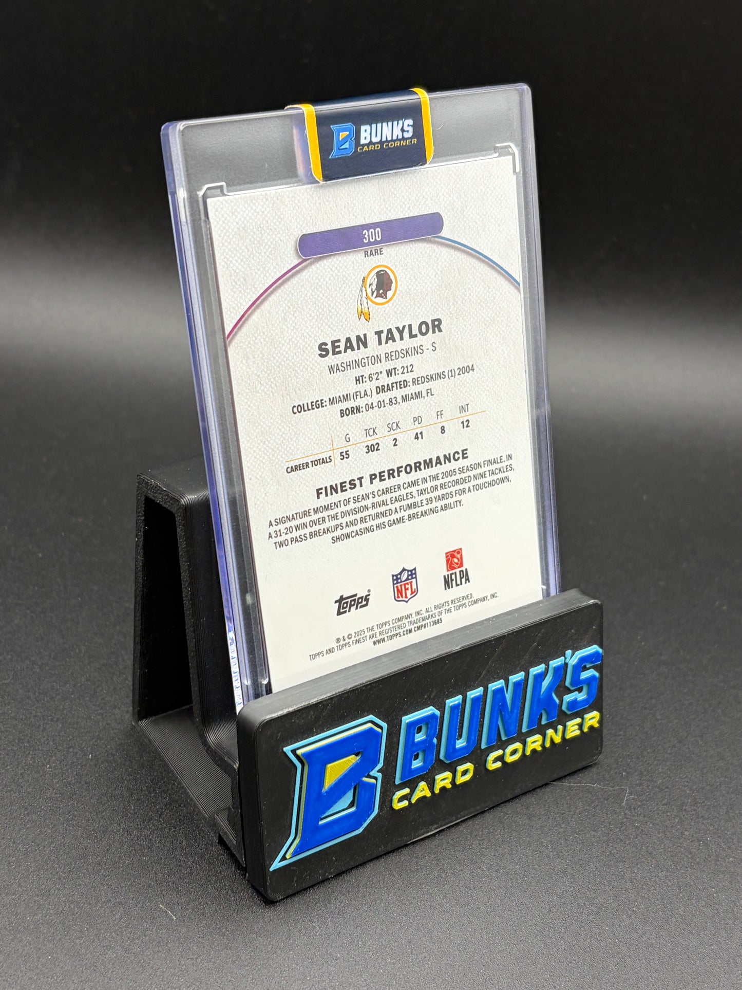 2025 Sean Taylor Finest Performance Purple Checkers 31/75