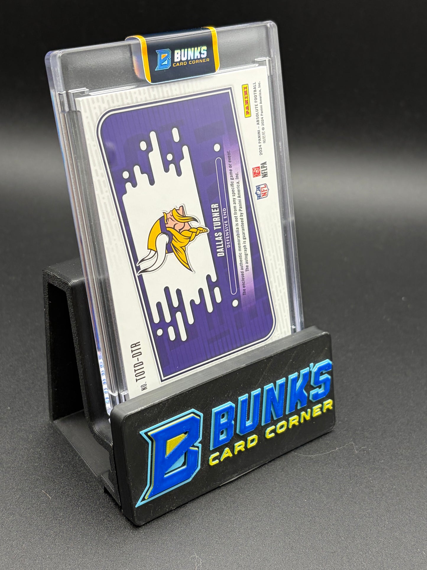 2024 Dallas Turner Absolute Double Patch Auto RC
