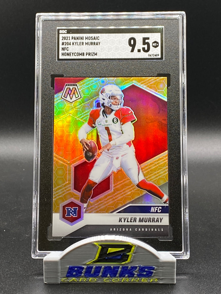 2021 Kyler Murray NFC Honeycomb Prizm SGC 9.5