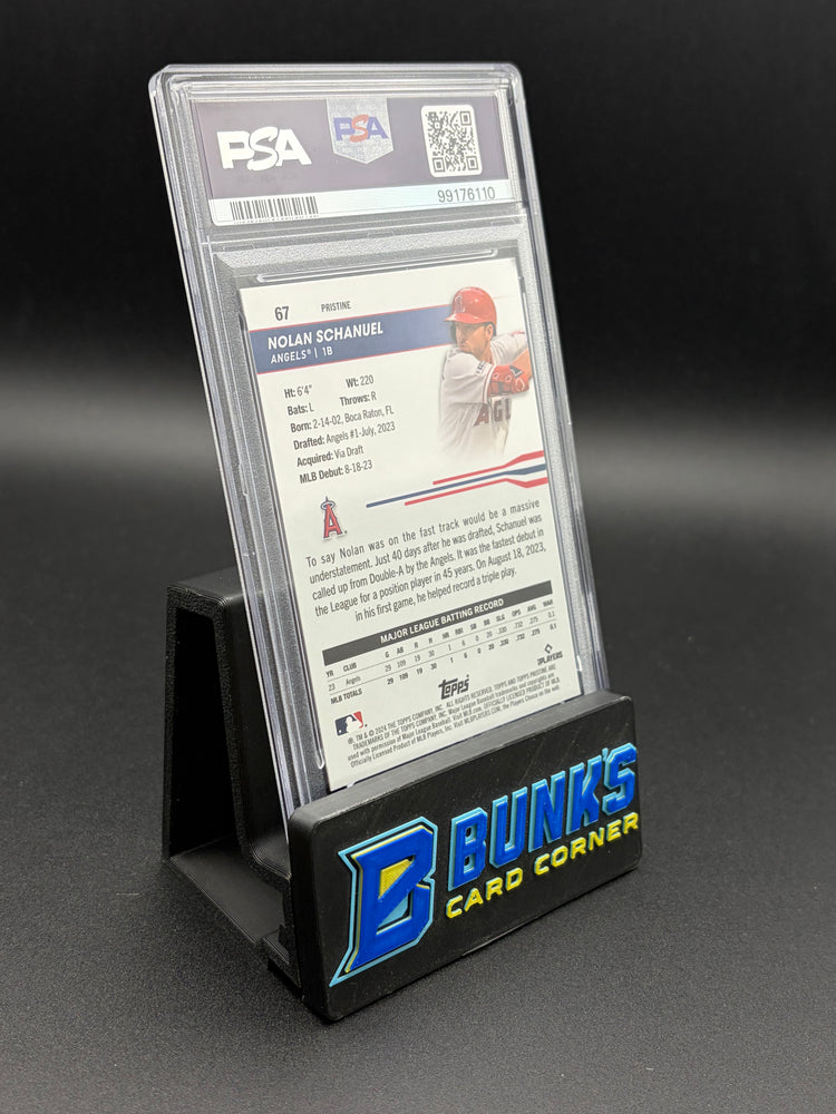 2024 Nolan Schanuel Pristine Gold PSA 10 10/50 RC
