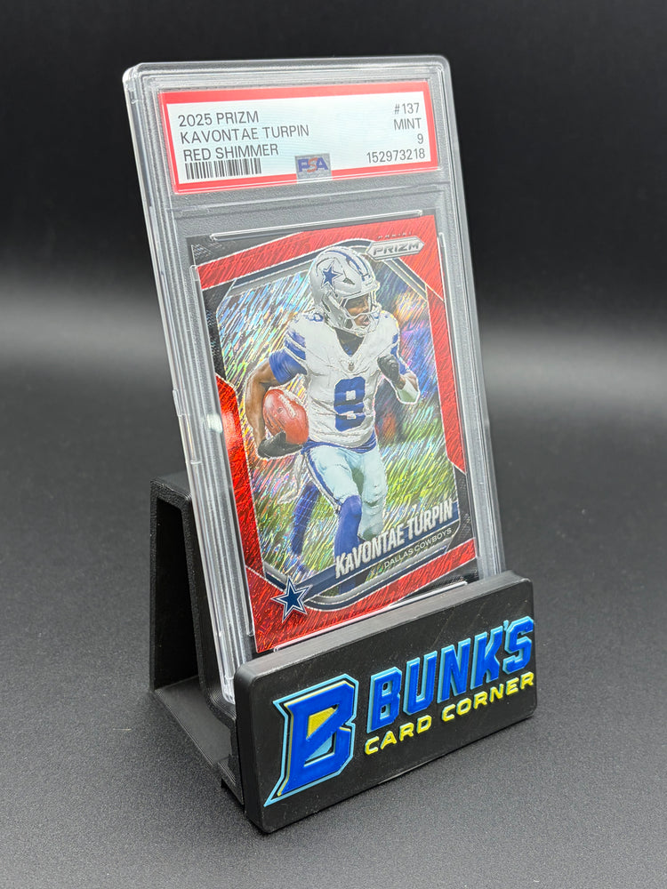 2025 Kavontae Turpin Red Shimmer Prizm PSA 9 39/49