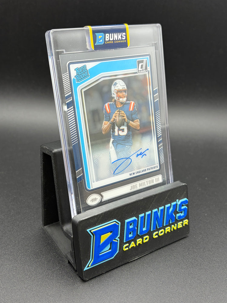 2024 Joe Milton III Clearly Donruss Auto RC