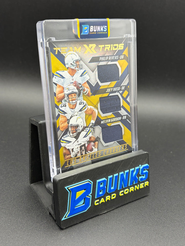 2018 Philip Rivers & Joey Bosa & Melvin Gordon Xr Panini Patches 14/99
