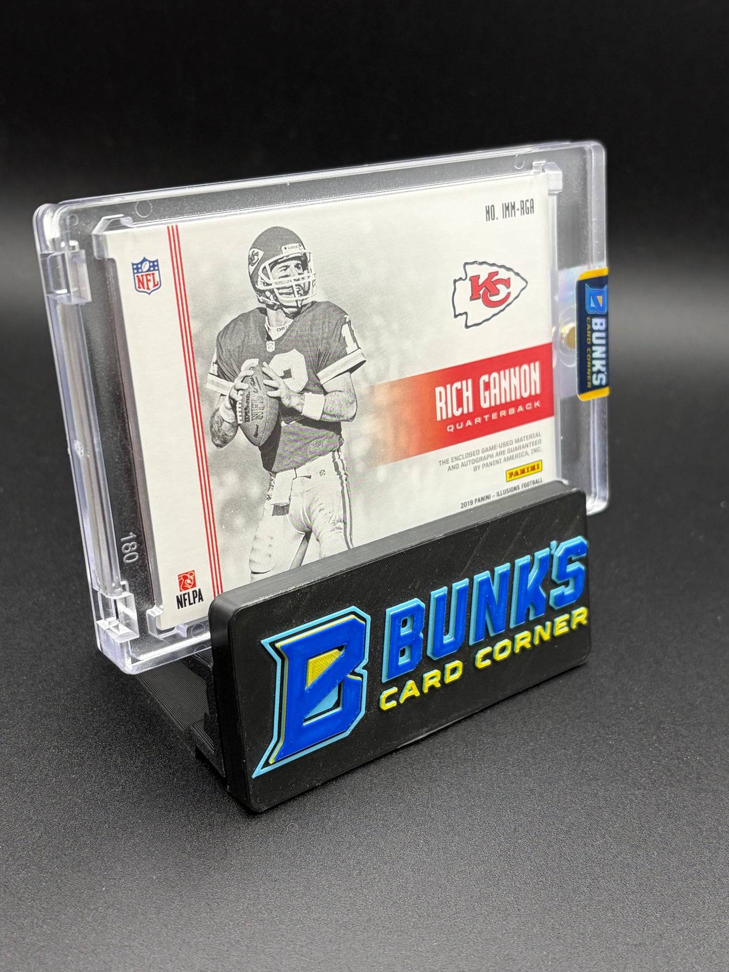 2019 Rich Gannon Illusions Auto Patch Immortalized