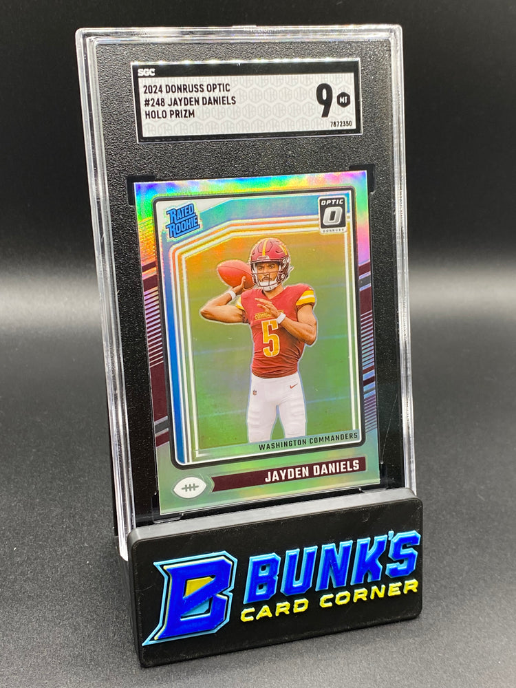 2024 Jayden Daniels Holo Prizm RC SGC 9