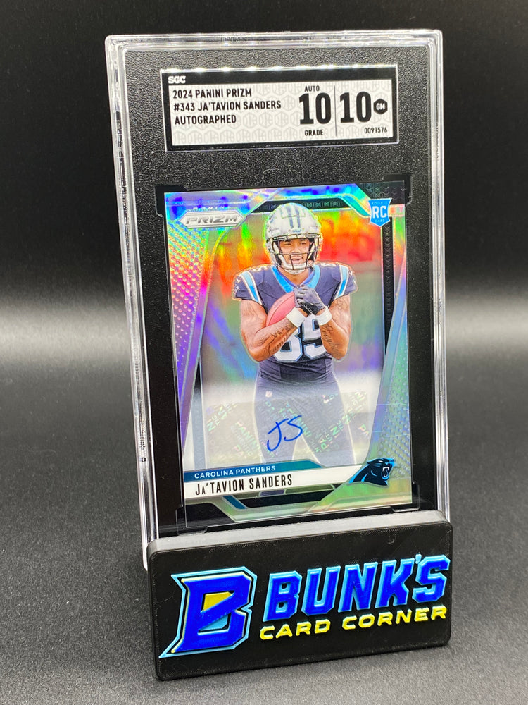 2024 Ja'Tavion Sanders Auto. SGC 10/10
