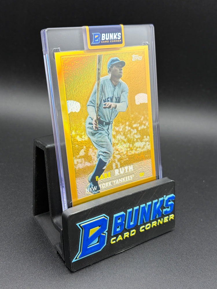 2010 Babe Ruth Target Factory Set Gold Refractor