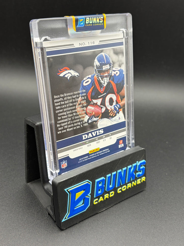 2019 Terrell Davis Plates & Patches 3/10