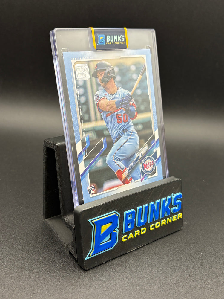 2021 Brent Rooker Topps Fathers Day Blue RC 38/50