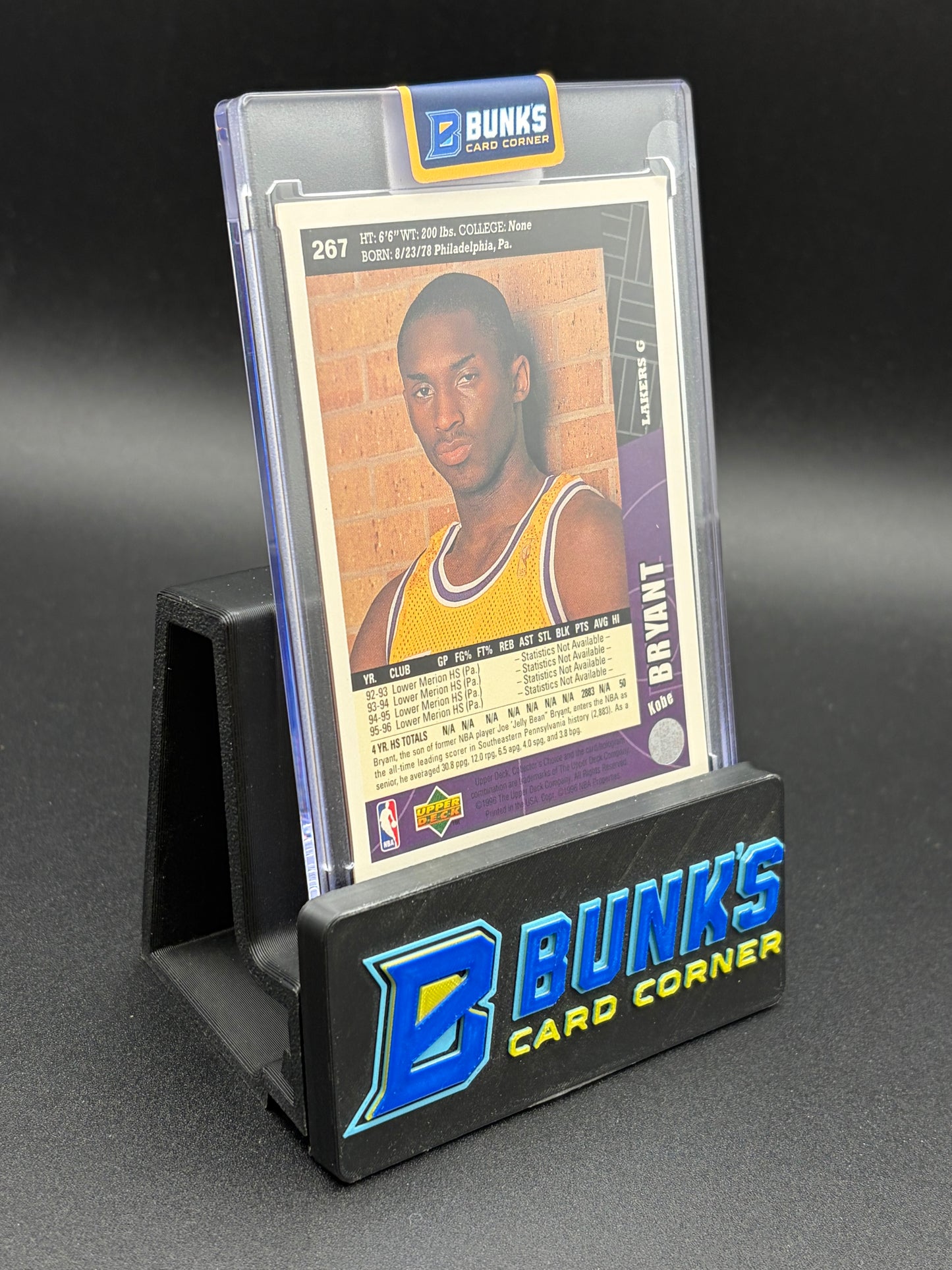 1996 Kobe Bryant Upper Deck Collectors Choice RC