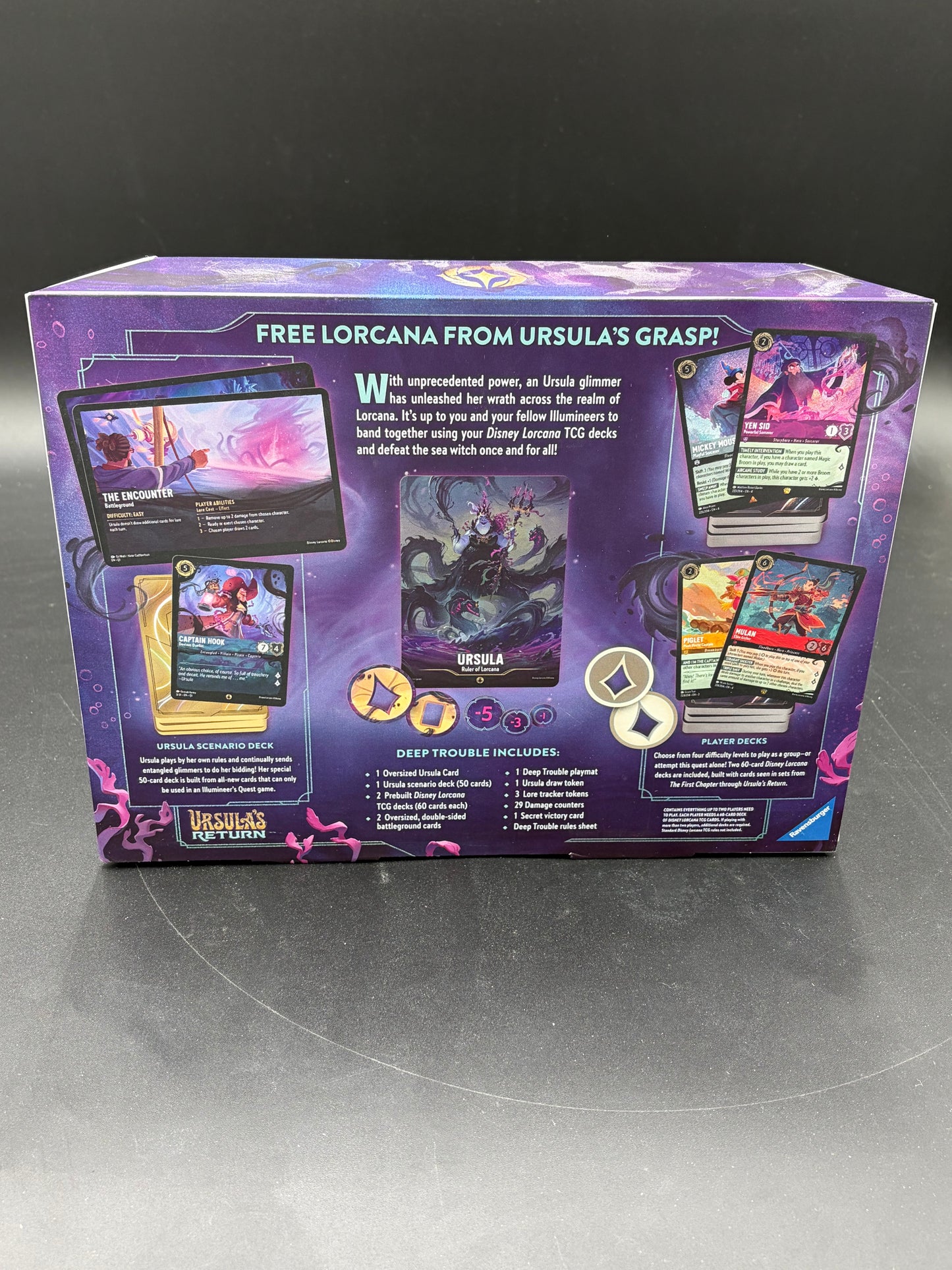 Disney Lorcana Trading Card Game Illumineer's Quest Deep Trouble