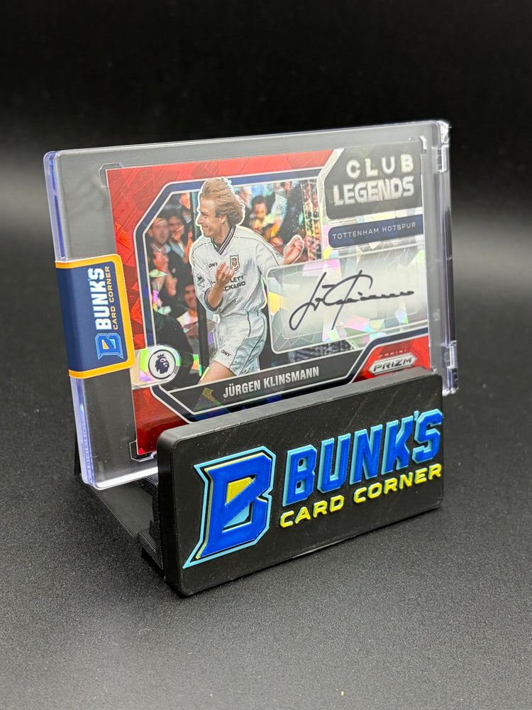2021-22 Jurgen Klinsmann Prizm Premier League Auto Red