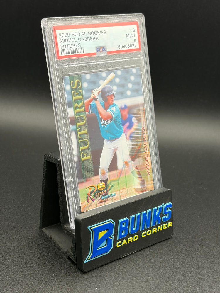 2000 Miguel Cabrera Futures PSA 9 RC