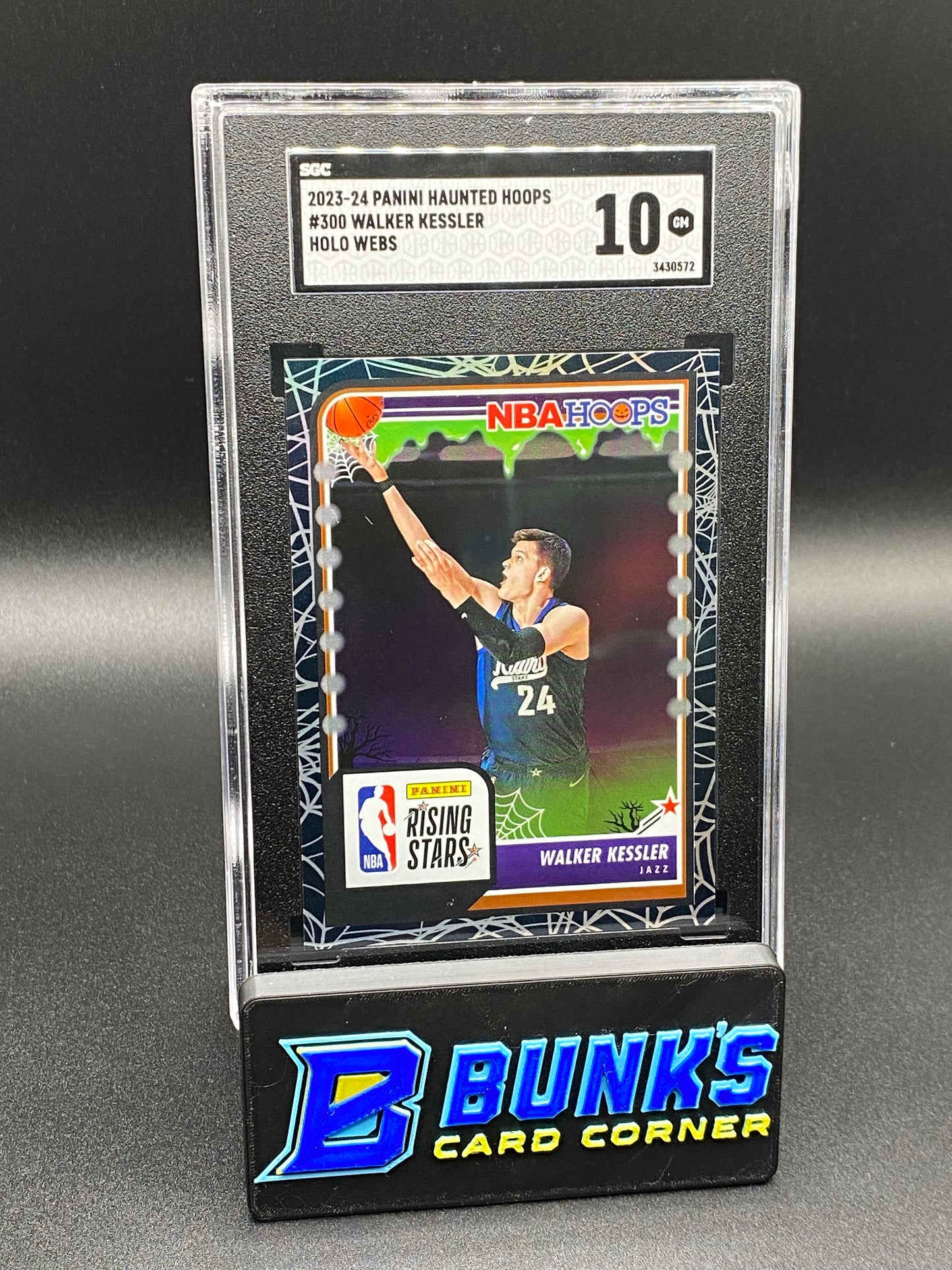 2023-24 Walker Kessler Holo Webs SGC 10 (Box B53)