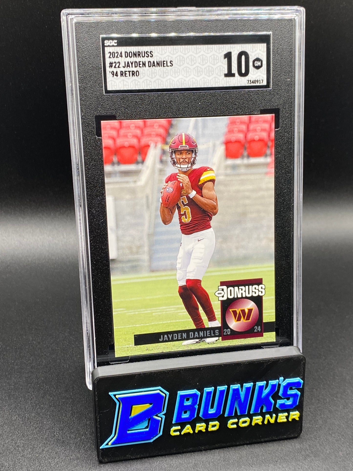 2024 Jayden Daniels '94 Retro RC SGC 10 (Box B56)