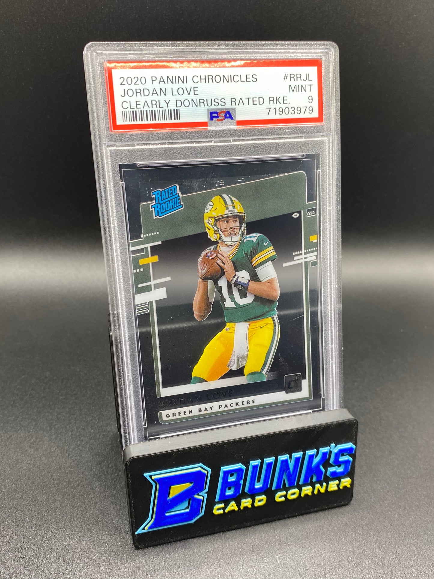 2020 Jordan Love Rated Rookie PSA 9 (Box B56)
