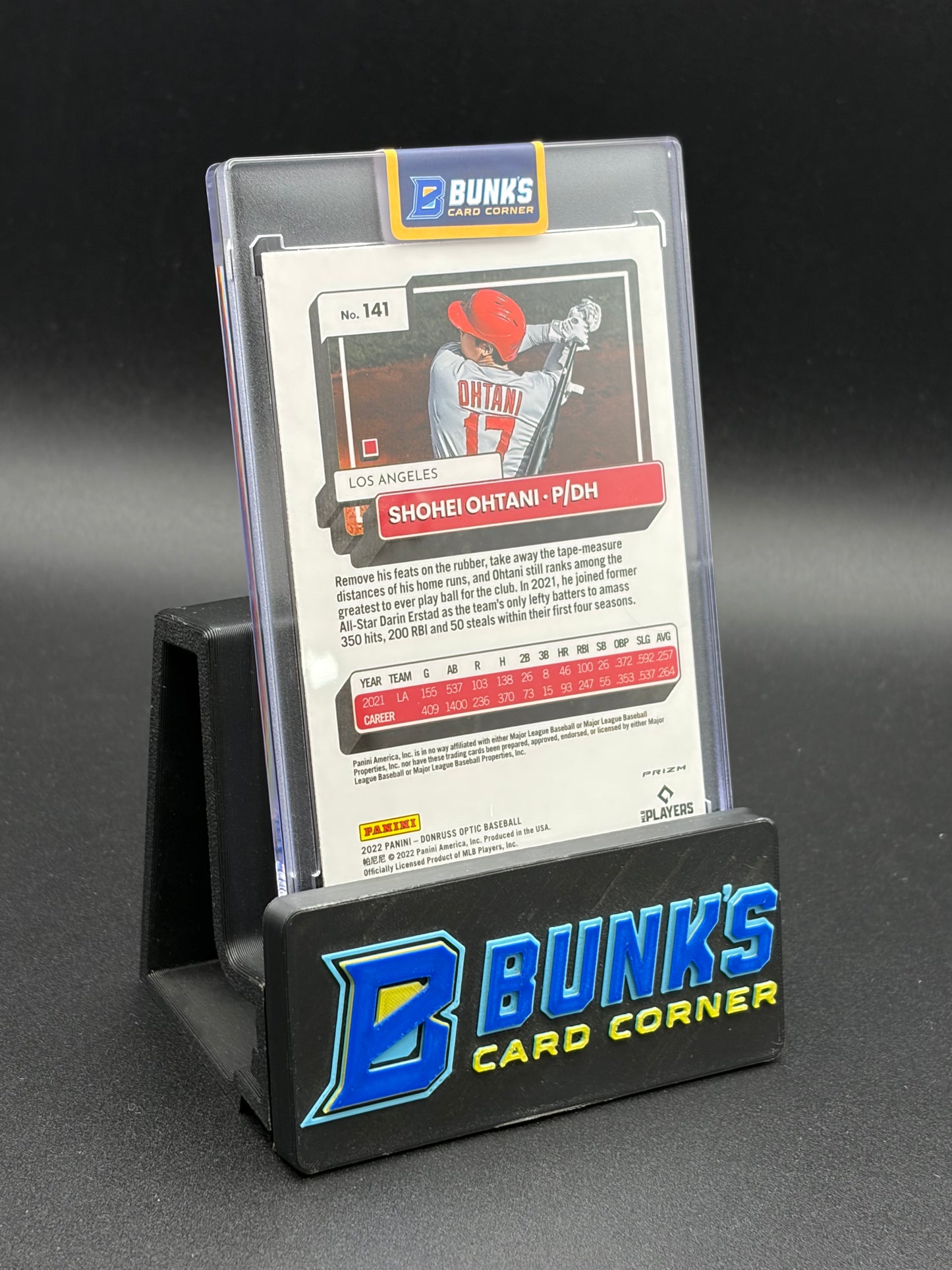 2022 Shohei Ohtani Pink Refractor Optic