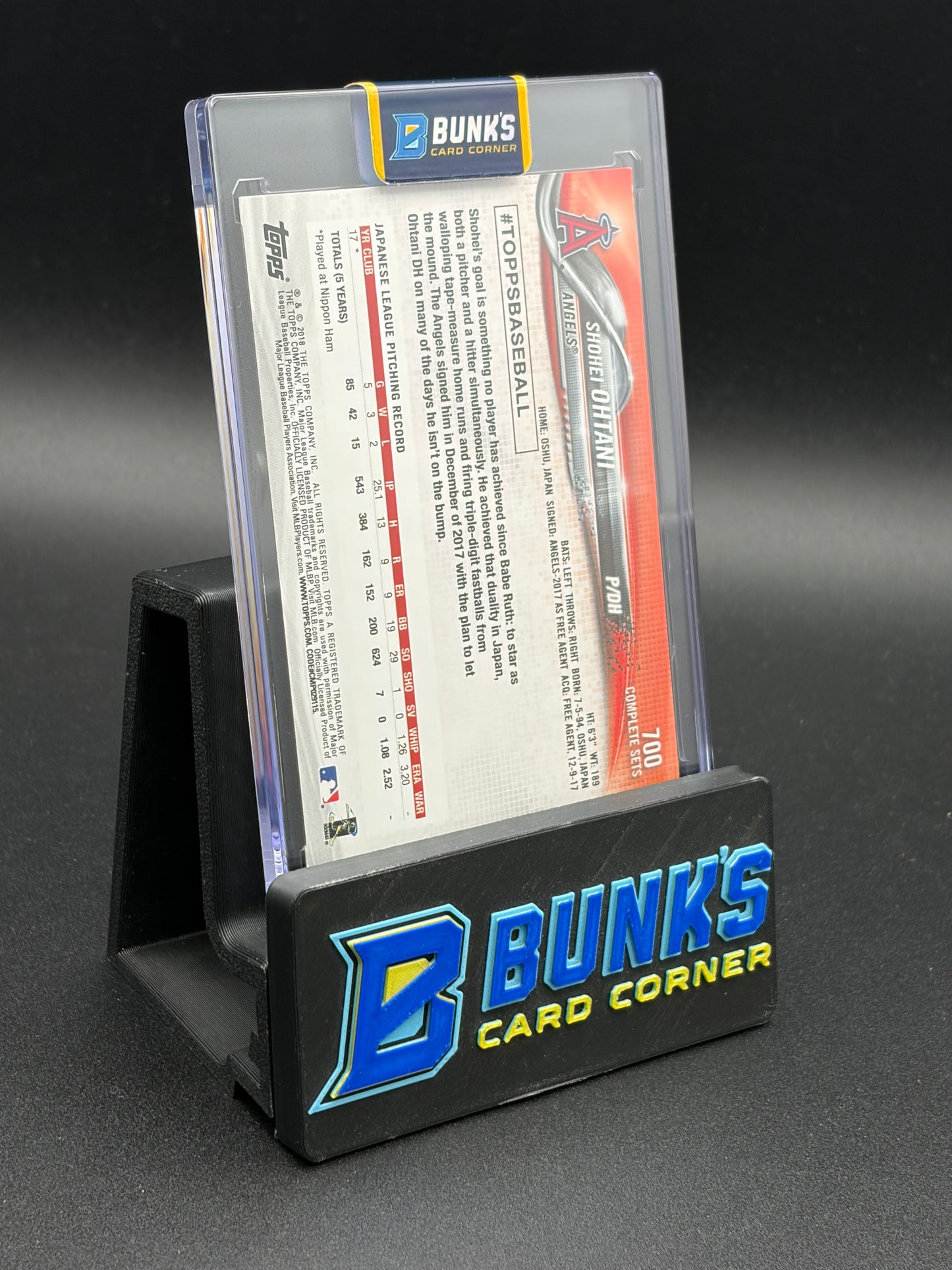 2018 Shohei Ohtani Topps Complete Set RC