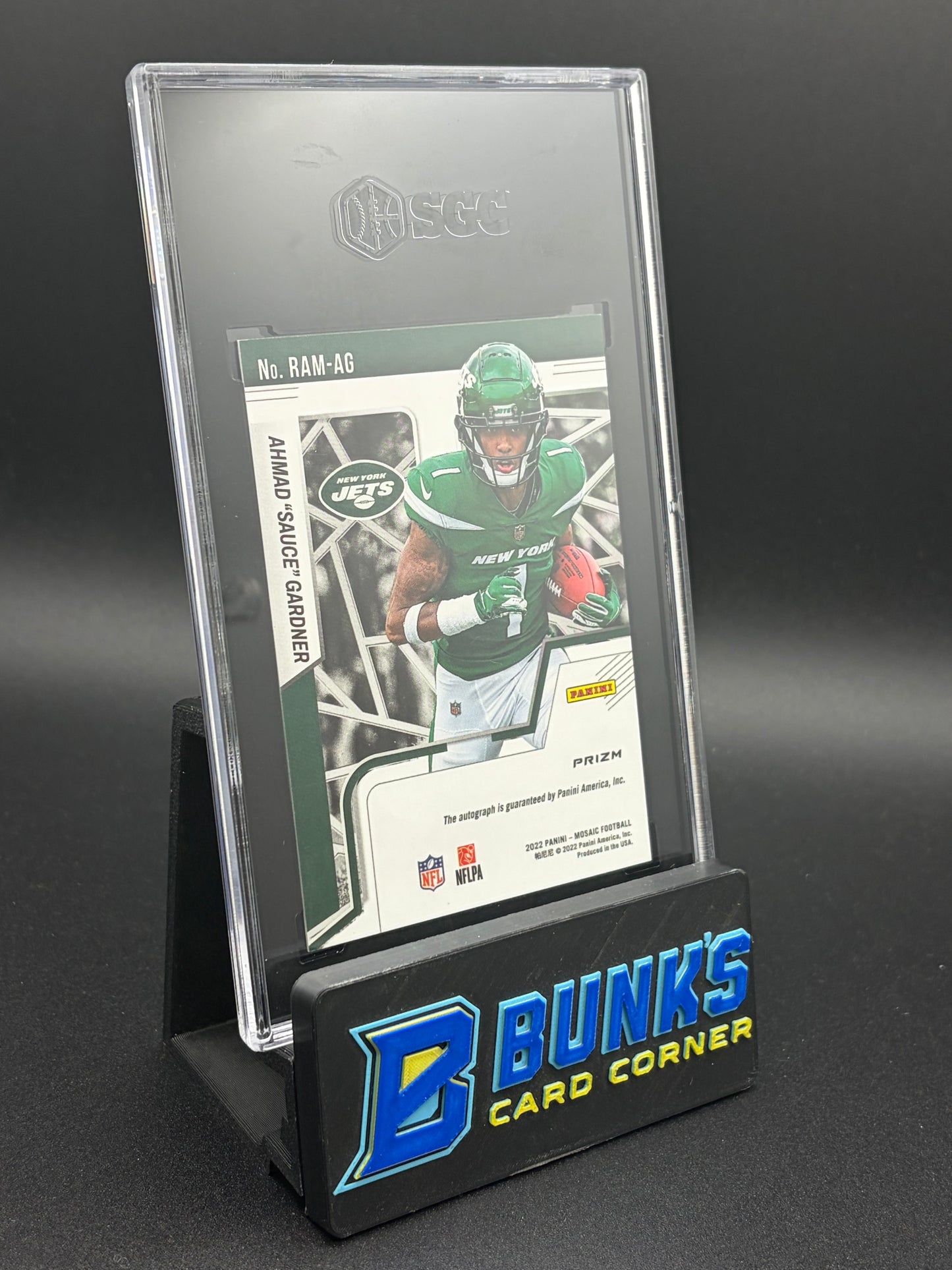 2022 Ahmad Gardner Rookie Auto Mosaic SGC 10 RC