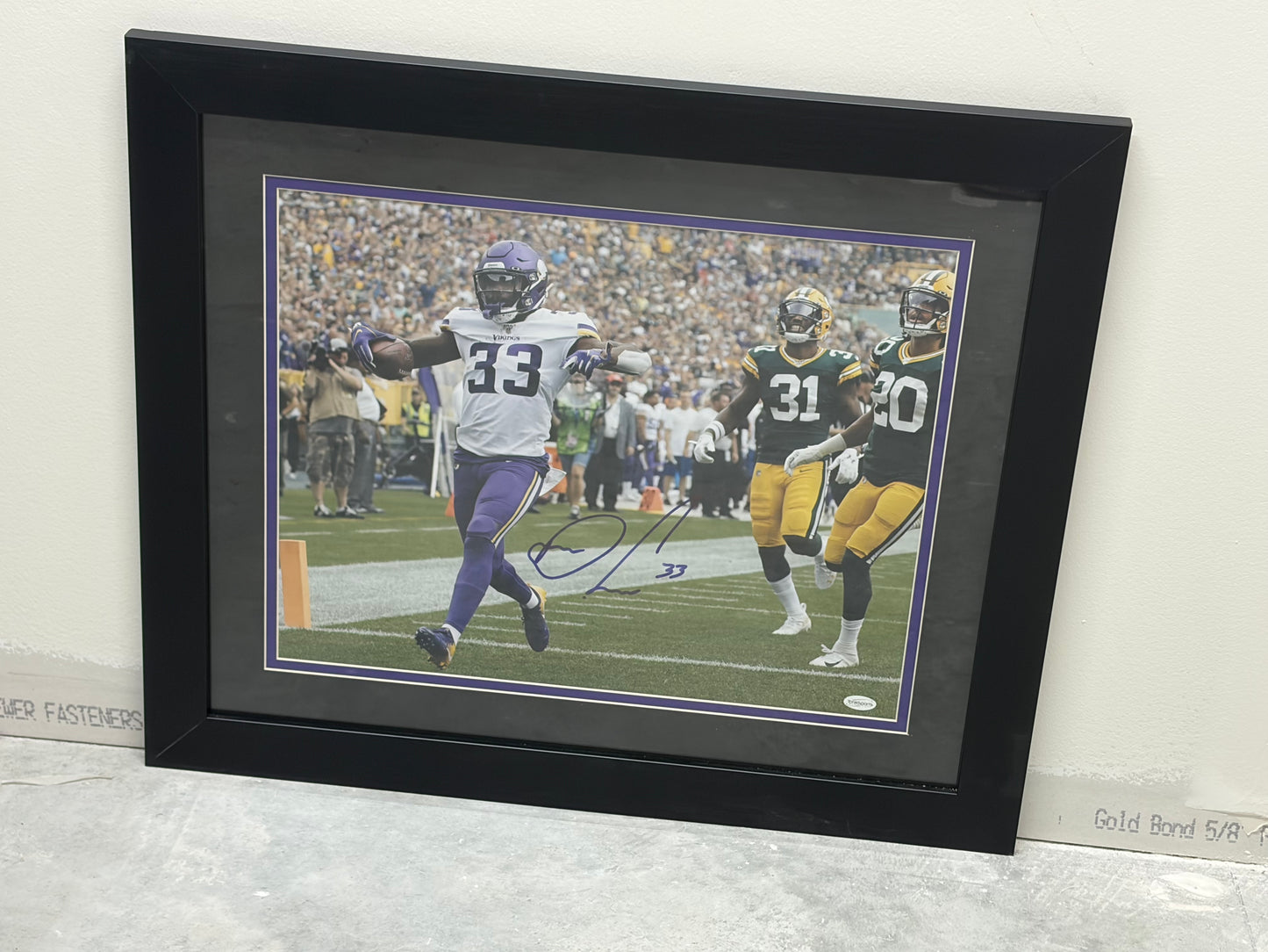 Dalvin Cook TSE Certified Auto Frame 24x28