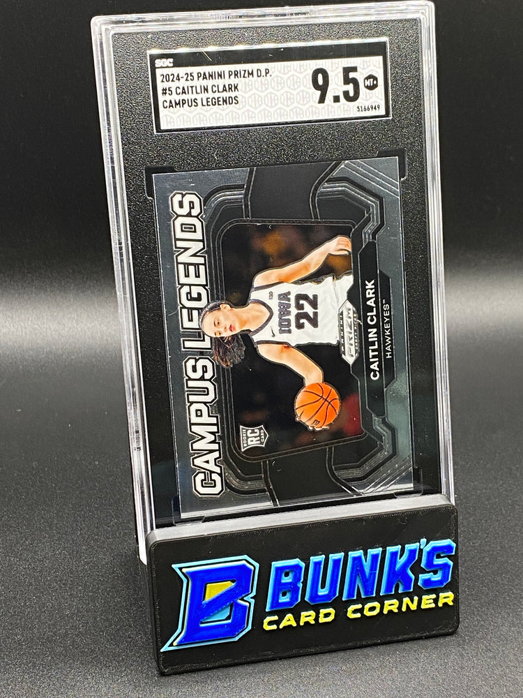 2024-25 Caitlin Clark Campus Legends RC SGC 9.5