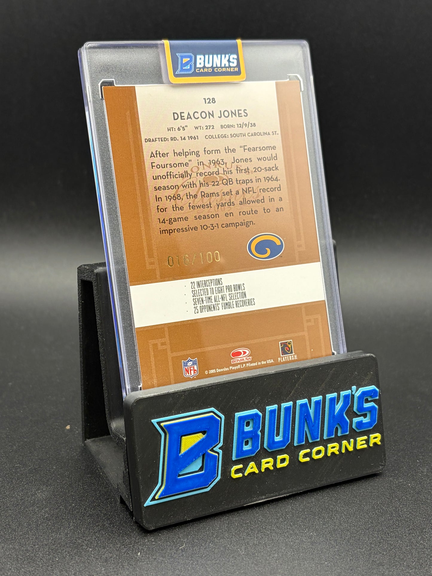 2005 Deacon Jones Donruss Classics Auto Significant Signatures