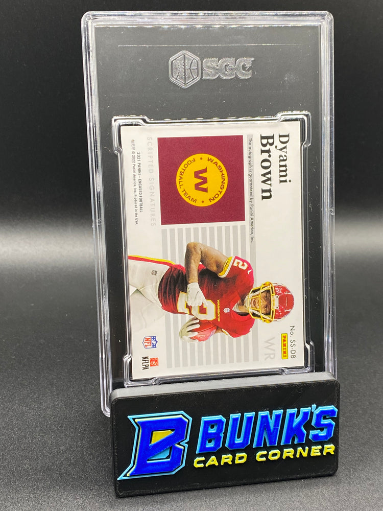 2021 Dyami Brown Scripted Sig. Sapphire SGC 10/10