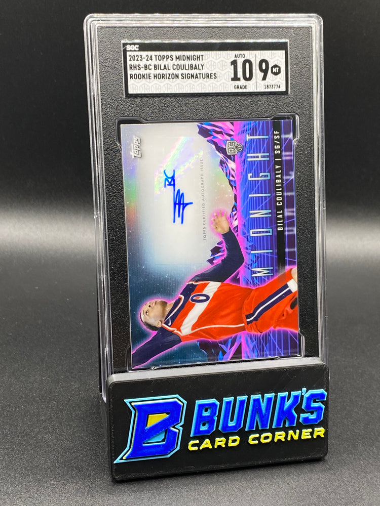 2023-24 Bilal Coulibaly Rookie Horizon Signatures SGC 10/9