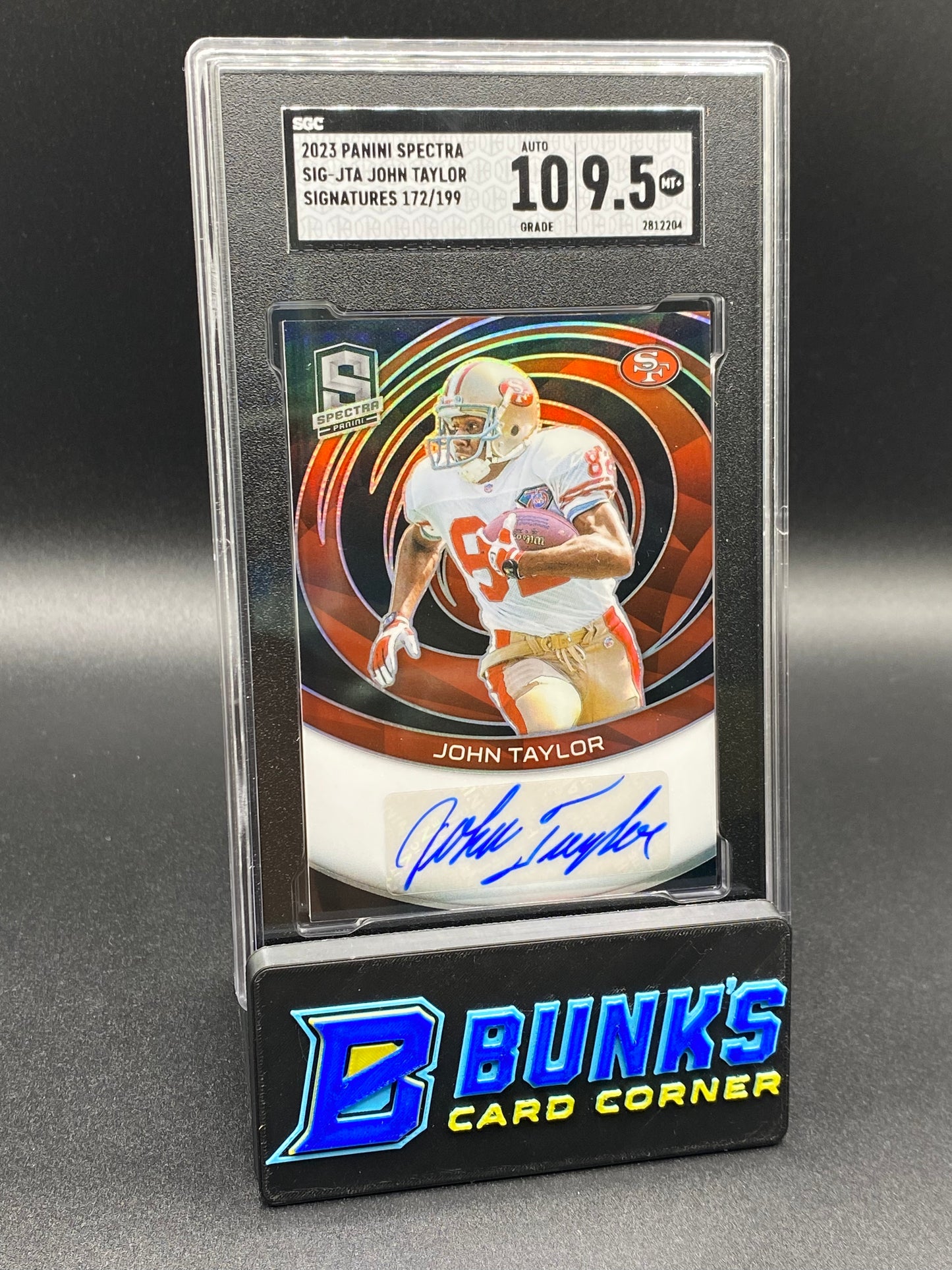 2023 John Taylor Sig. SGC 10/9.5 (Box A4)