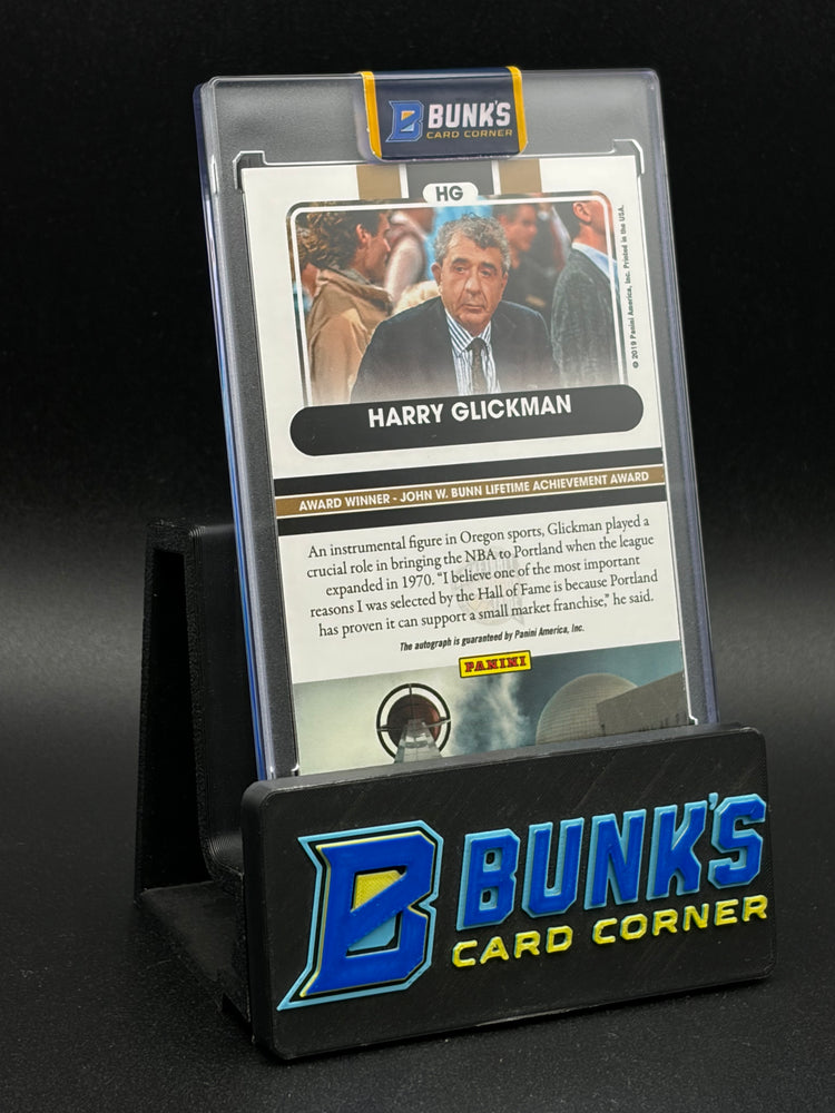 2019 Harry Glickman Award Winner Auto 18/75