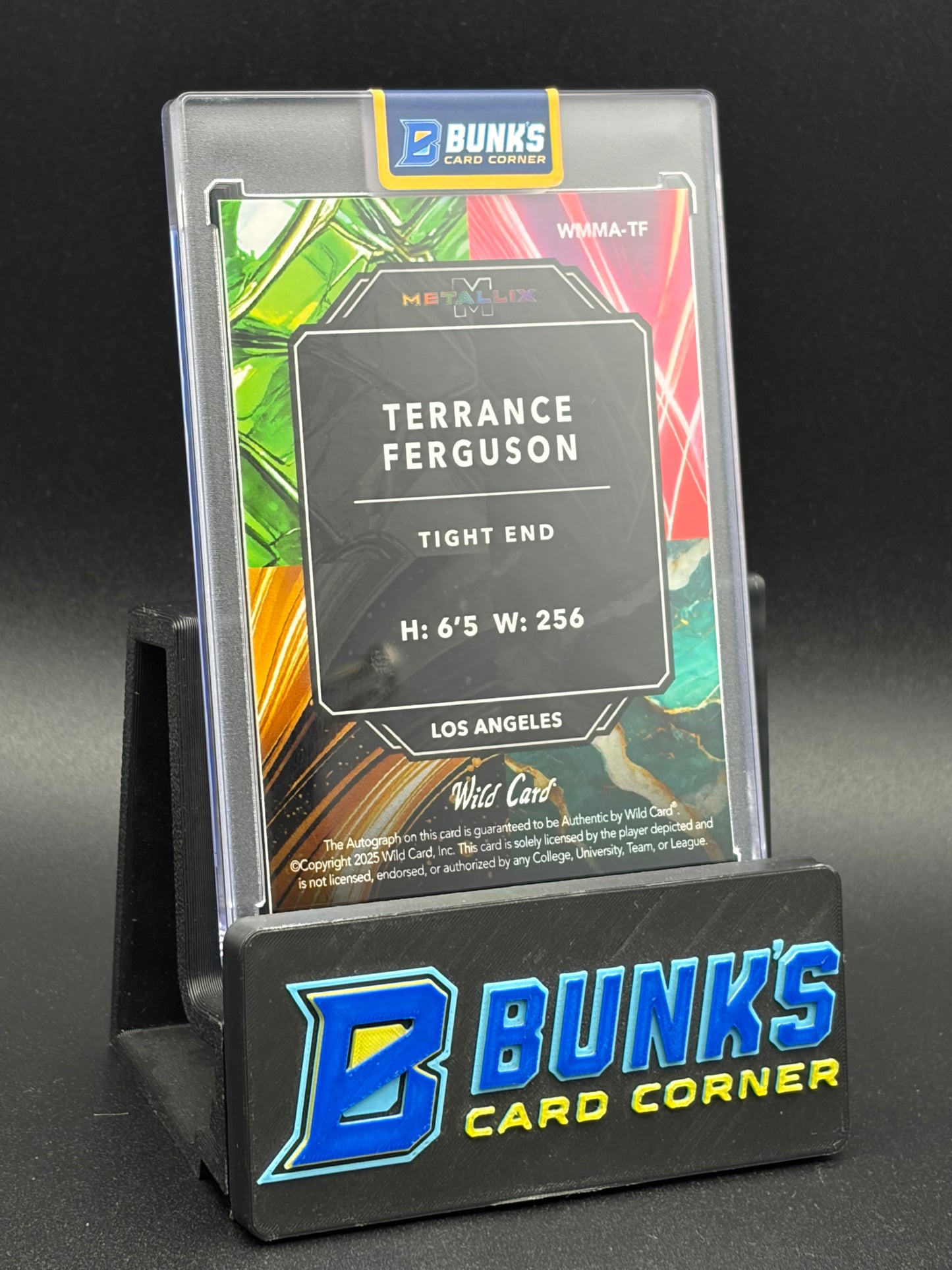 2025 Terrance Ferguson Wild Card Metallix 1/1 Auto
