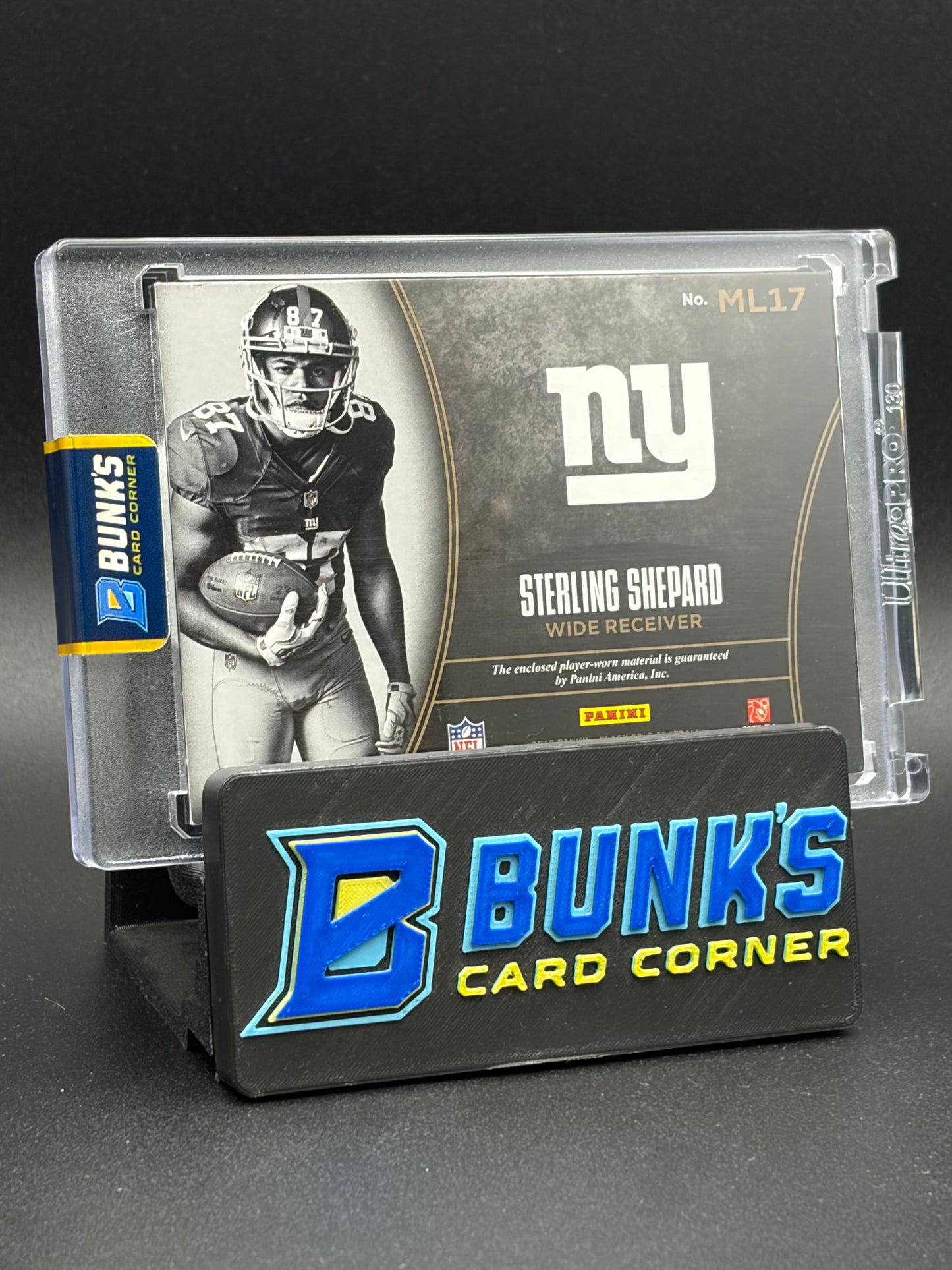 2016 Sterling Shepard Black Gold Panini Triple Patch Mother Lode 34/50