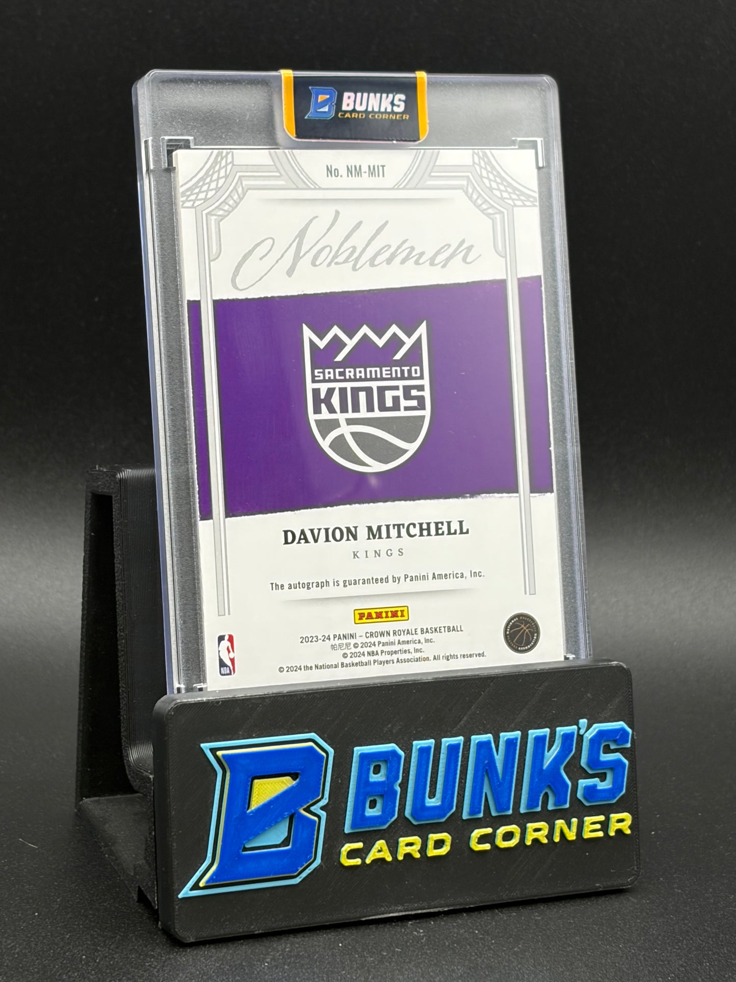 2023-24 Davion Mitchell Crown Royale Noblemen 71/99
