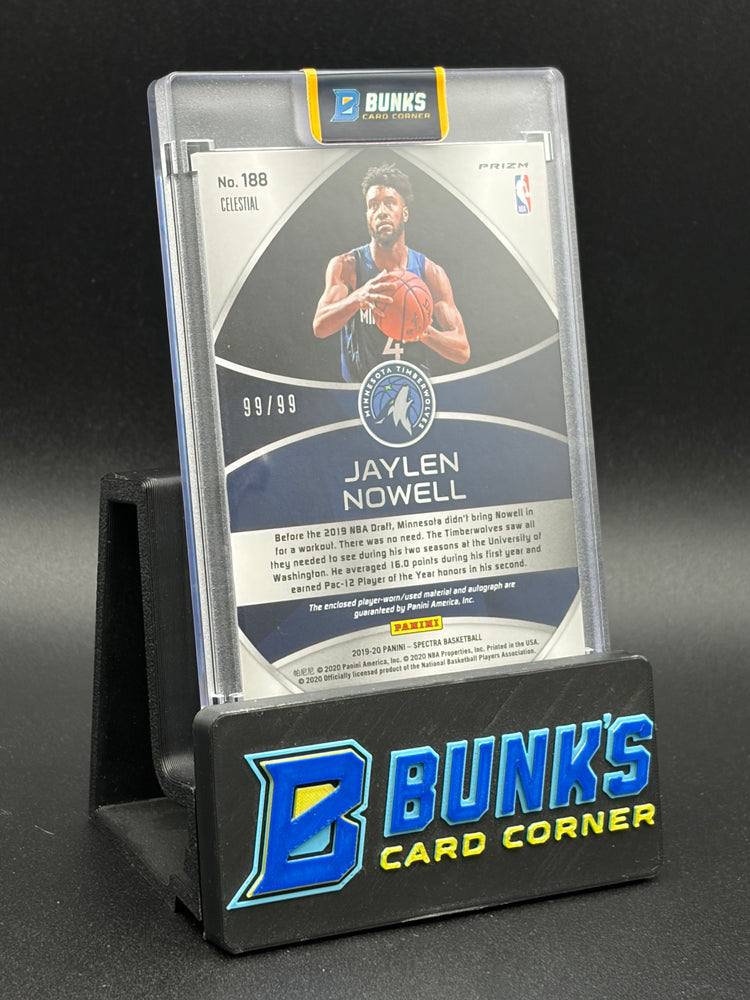 2019-20 Jaylen Nowell Spectra Panini Auto Patch RC 99/99