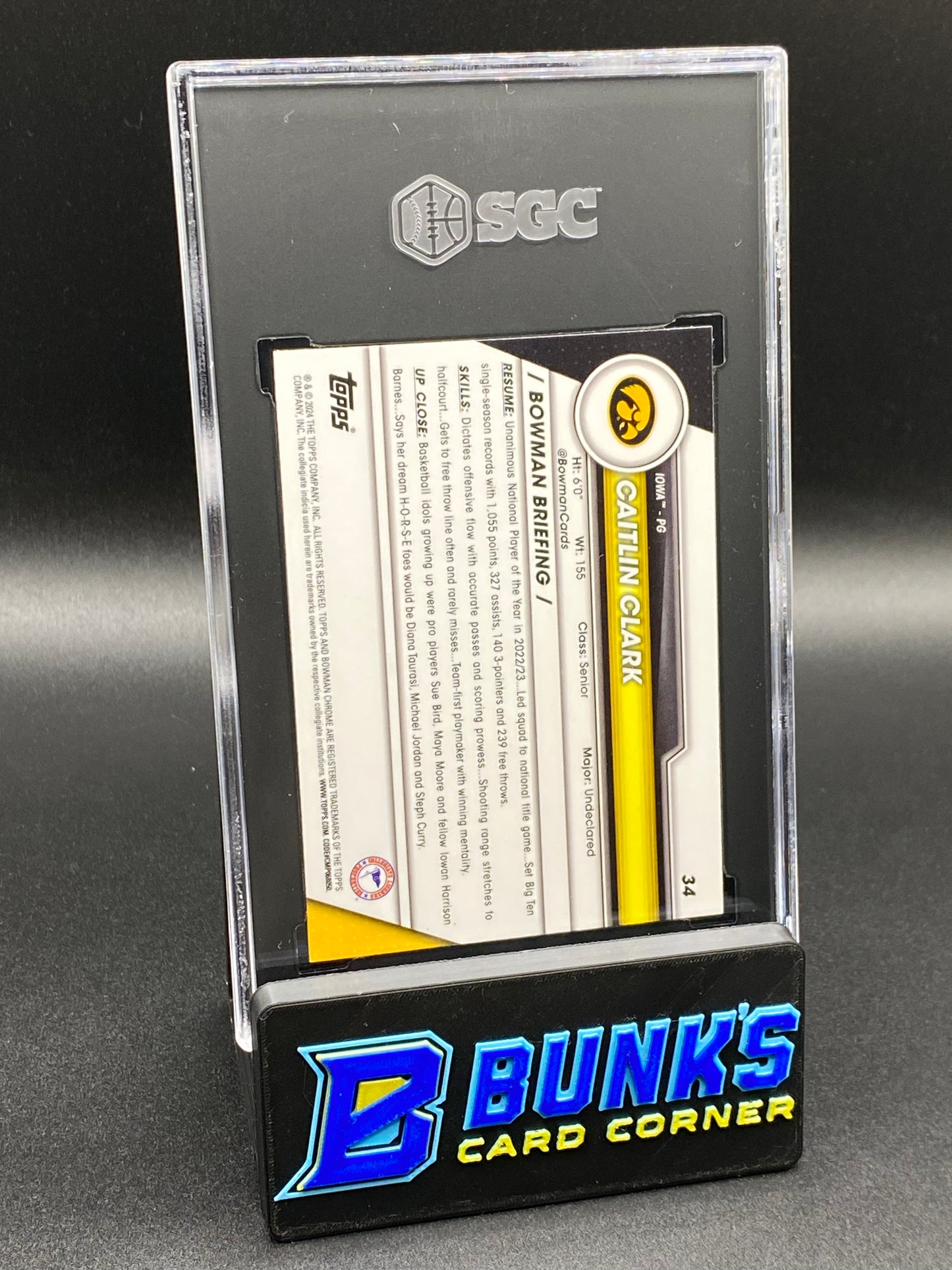 2023-24 Caitlin Clark SGC 9.5 (Box A11)