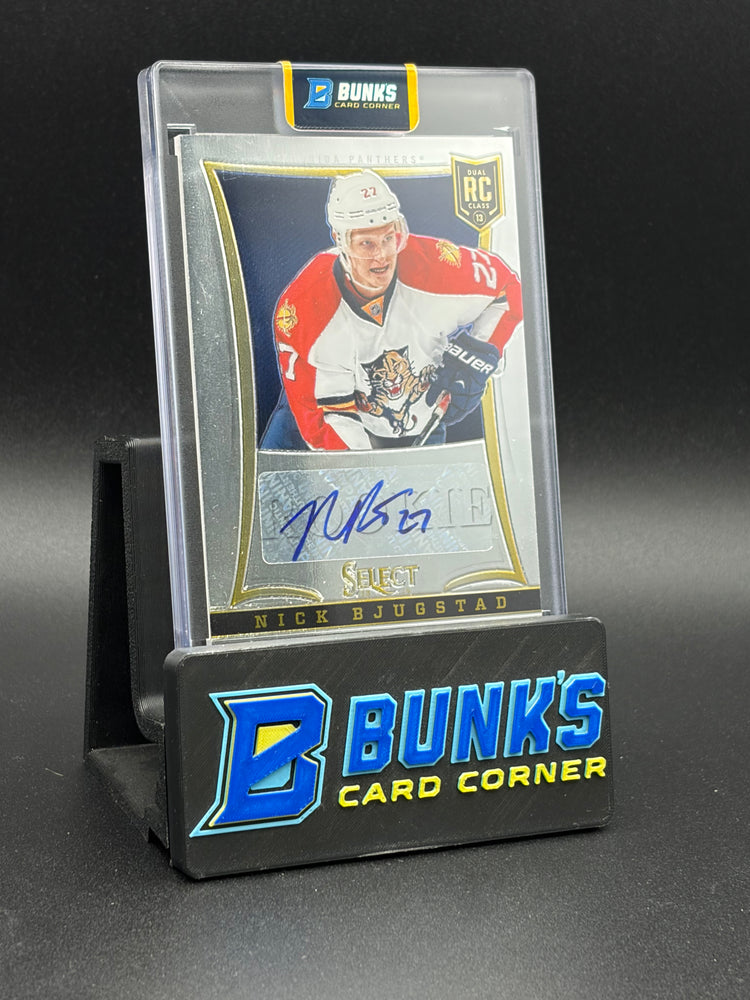 2013-14 Nick Bjugstad Panini Select Silver RC Auto