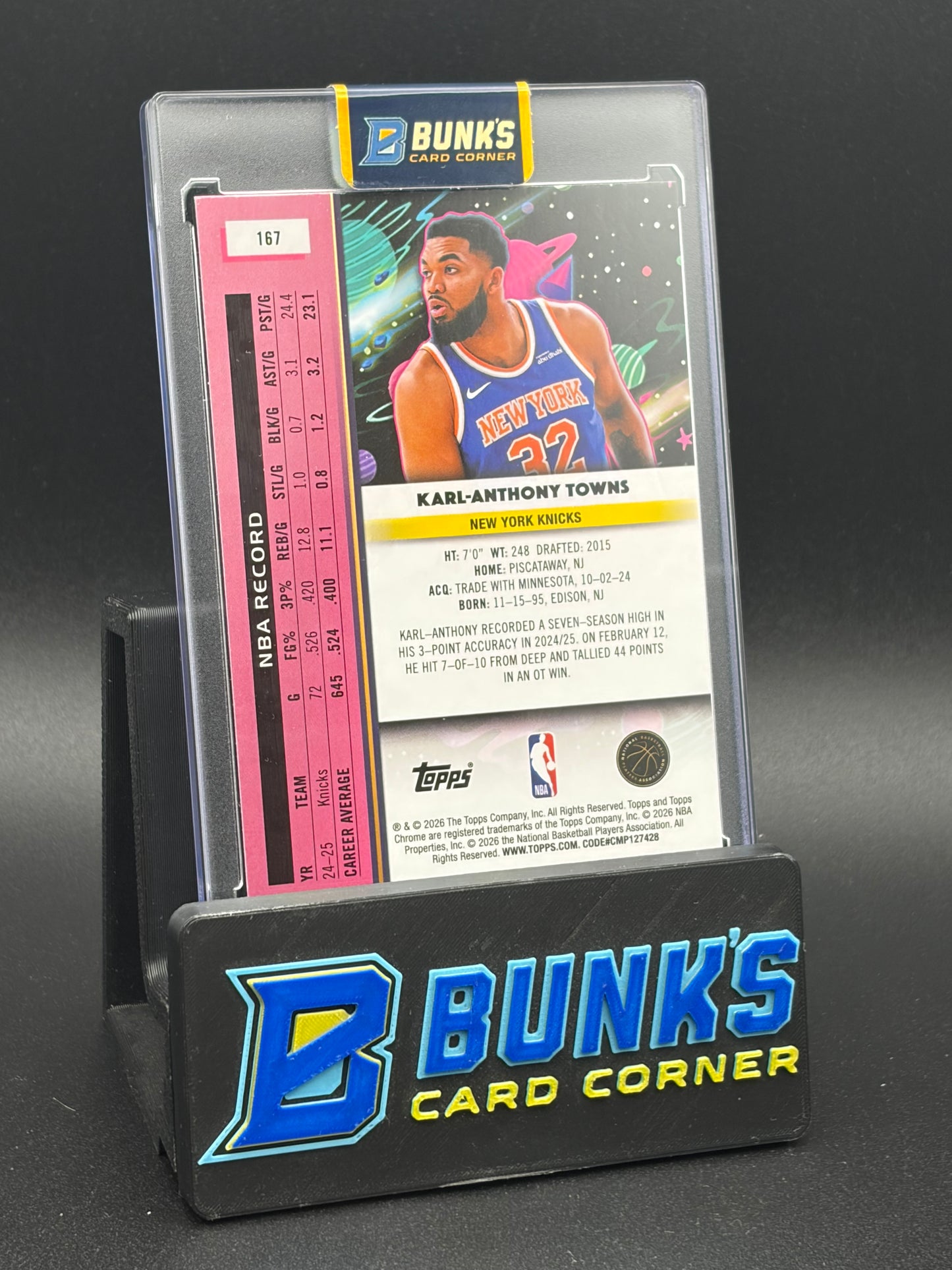 2026 Karl Anthony Towns Cosmic 102/199