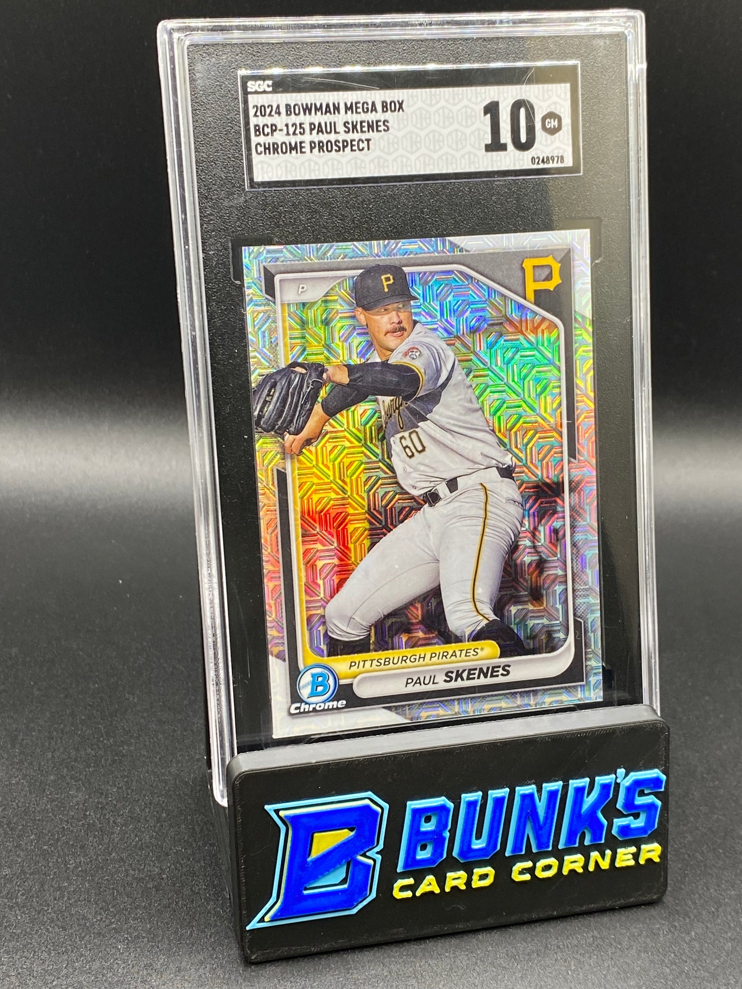 2024 Paul Skenes Chrome Prospect SGC 10