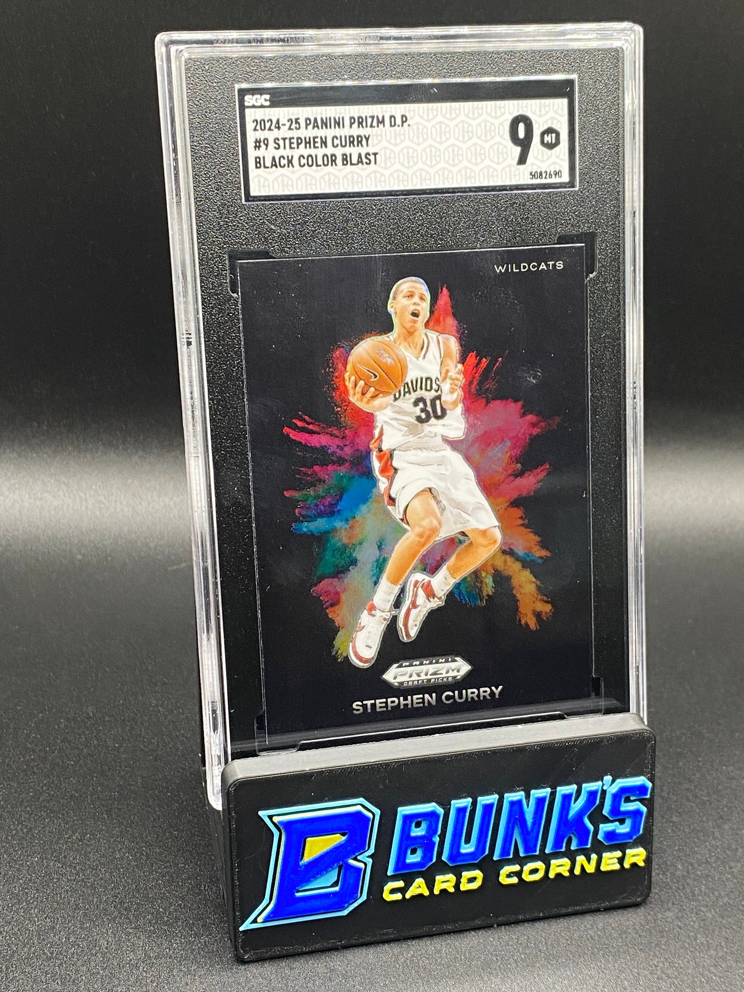 2024-25 Stephen Curry Black Color Blast SGC 9