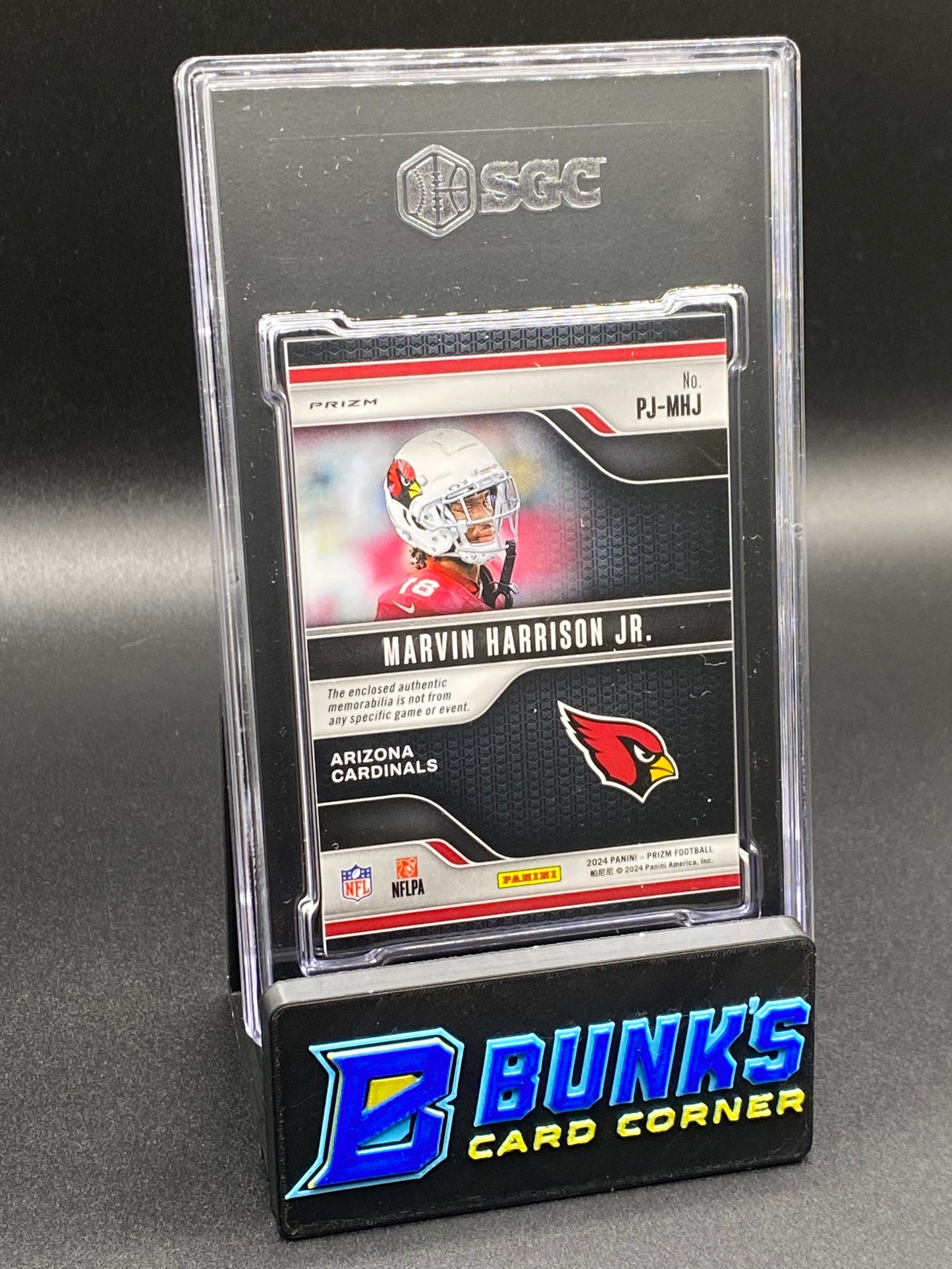 2024 Marvin Harrison Jr. Premier Jerseys RC SGC 9.5