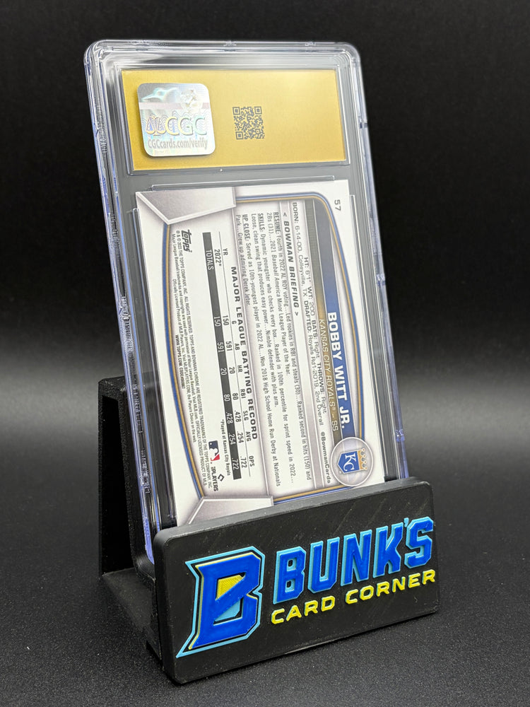 2023 Bobby Witt Jr Bowman Mega Box CGC Pristine 10
