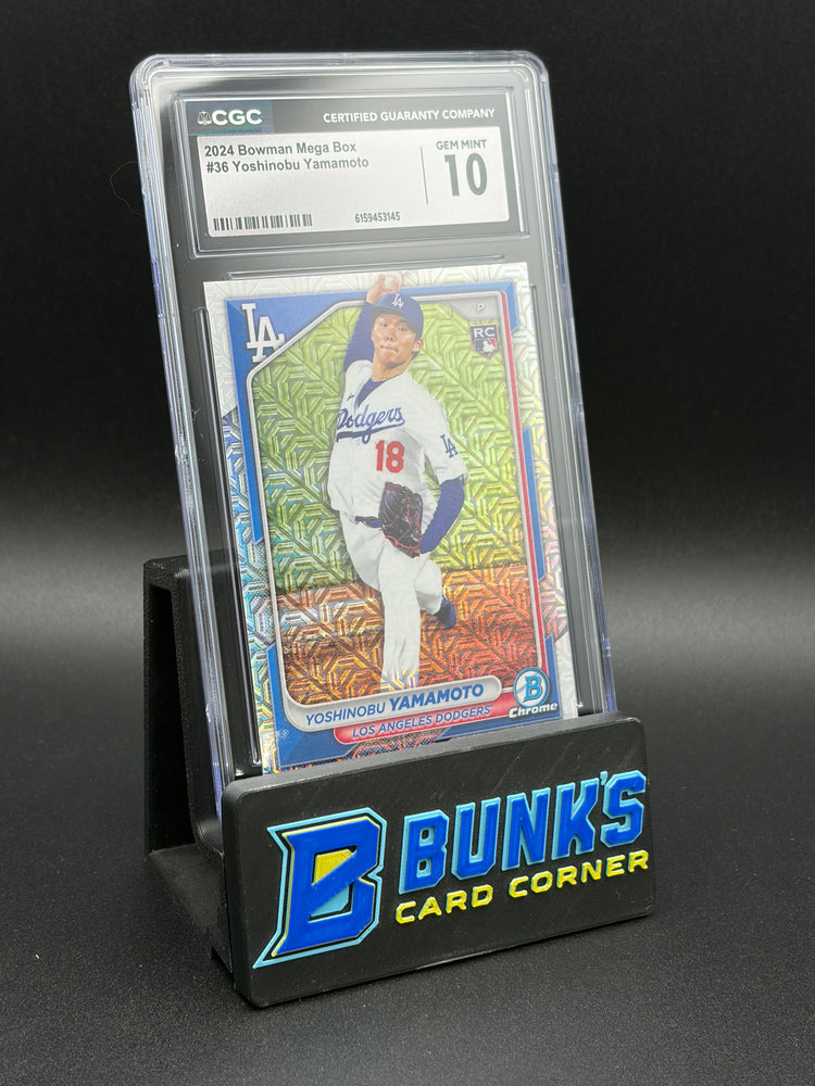 2024 Yoshinobu Yamamoto Bowman Mega Box CGC 10 RC
