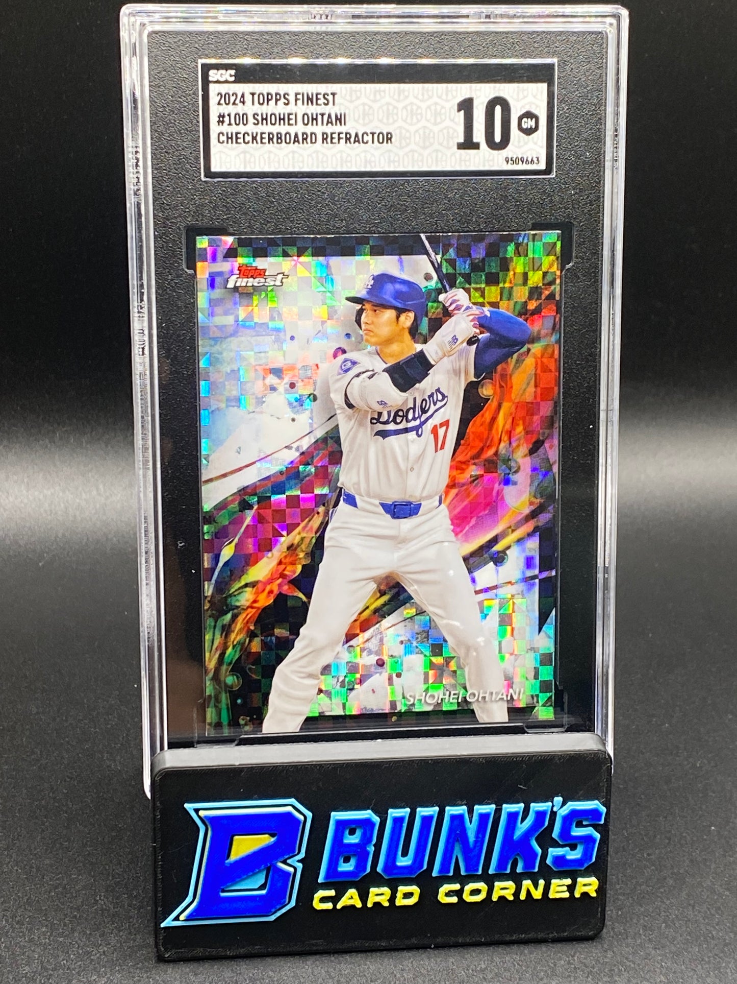 2024 Shohei Ohtani Checkerboard Ref. SGC 10