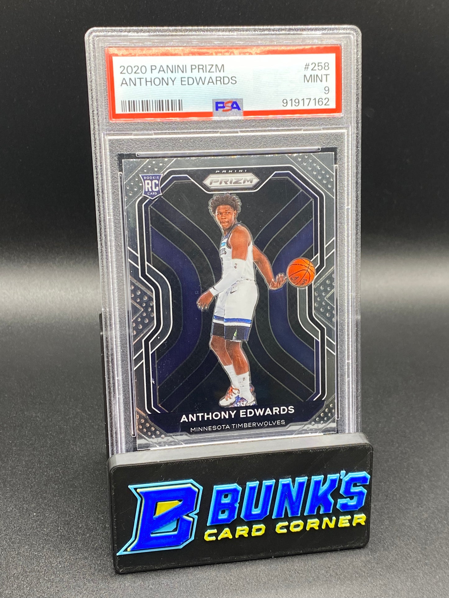 2020 Anthony Edwards RC PSA 9 (Box B63)