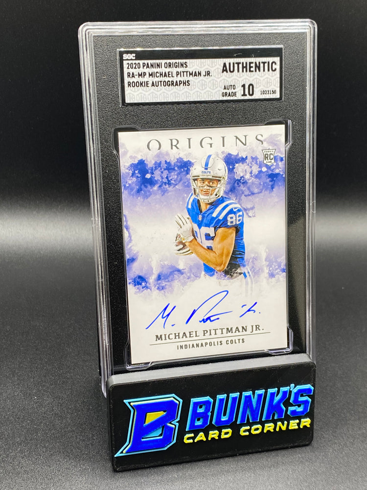2020 Michael Pittman Jr. Rookie Auto. SGC Auto. 10