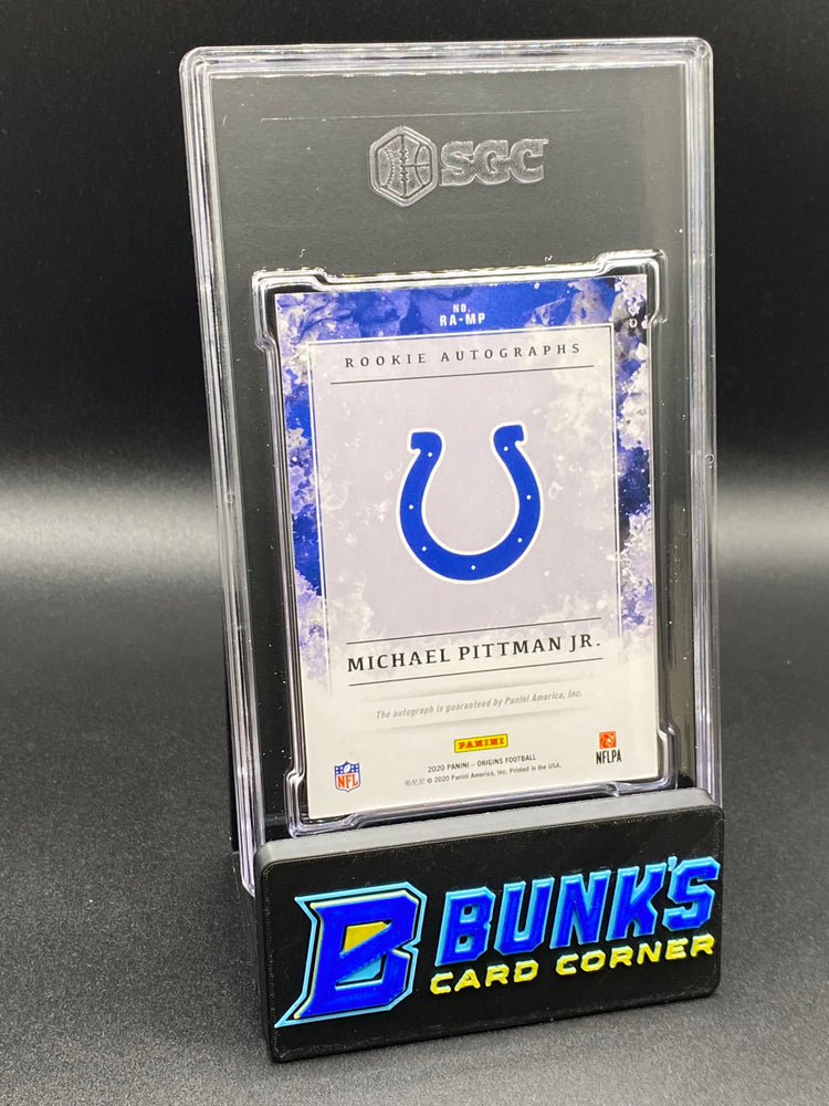 2020 Michael Pittman Jr. Rookie Auto. SGC Auto. 10