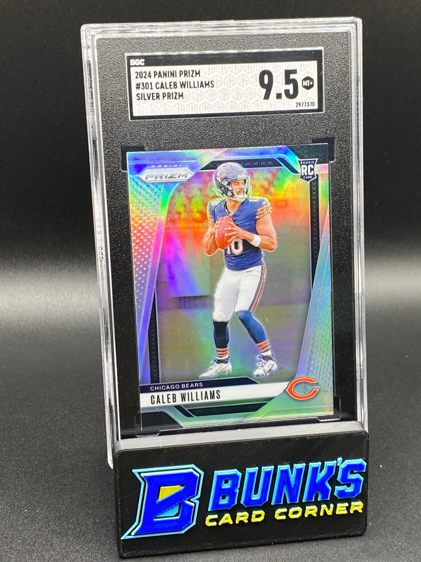 2024 Caleb Williams Silver Prizm RC SGC 9.5 (Box A18)