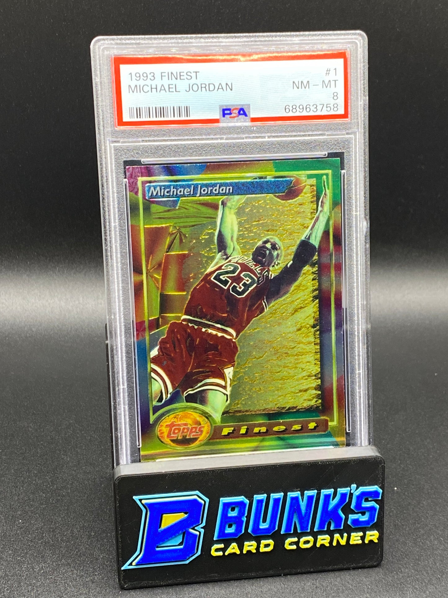 1993 Finest Michael Jordan PSA 8 (Box A18)